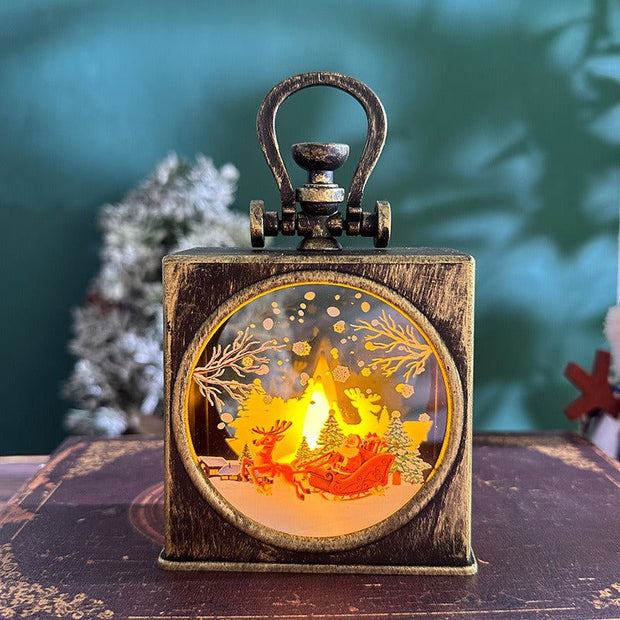 Christmas Decoration Creative Children's Handheld Gift Box Small Night Light - Follow yourDream