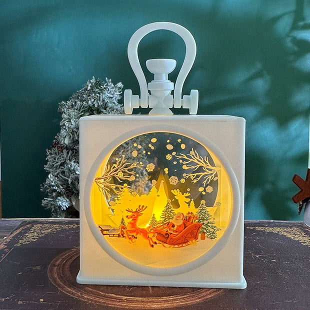 Christmas Decoration Creative Children's Handheld Gift Box Small Night Light - Follow yourDream