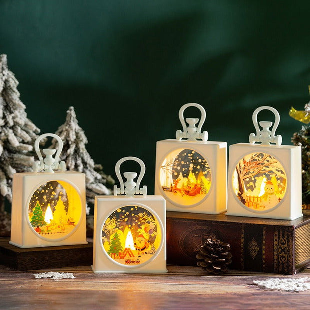 Christmas Decoration Creative Children's Handheld Gift Box Small Night Light - Follow yourDream