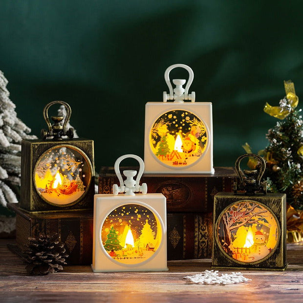 Christmas Decoration Creative Children's Handheld Gift Box Small Night Light - Follow yourDream
