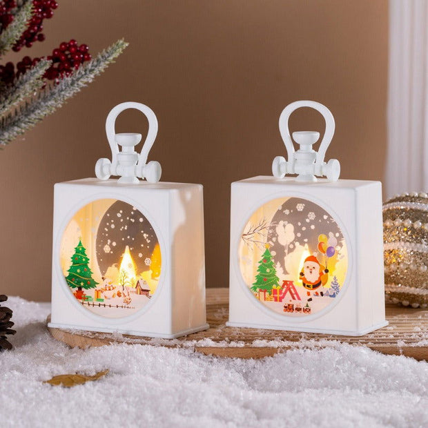 Christmas Decoration Creative Children's Handheld Gift Box Small Night Light - Follow yourDream