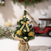 Christmas Decoration Mini Christmas Tree Glowing Christmas Ball Pendant Small Tree Colorful Lights - Follow yourDream