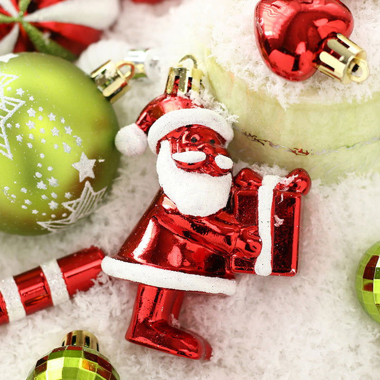 Christmas Decorations 50pcs/set painted Christmas ball set, Christmas tree decoration pendant - Follow yourDream