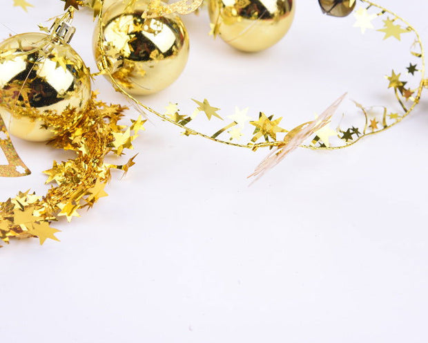 Christmas Decorations, Christmas Supplies, Star Vine, Christmas Tree Scene Decoration, Christmas Wire, Five Stars, Six Colors - Follow yourDream