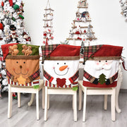 Christmas Decorations Dining Chair Cover Christmas Supplies - Follow yourDream