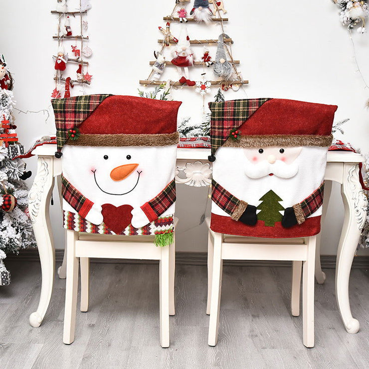 Christmas Decorations Dining Chair Cover Christmas Supplies - Follow yourDream