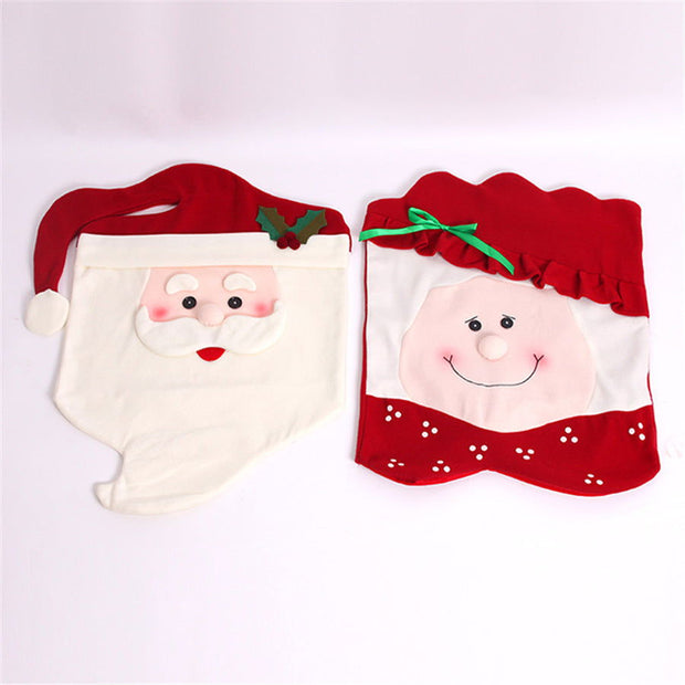 Christmas Decorations Dining Chair Covers Christmas Chair Covers Christmas Supplies - Follow yourDream