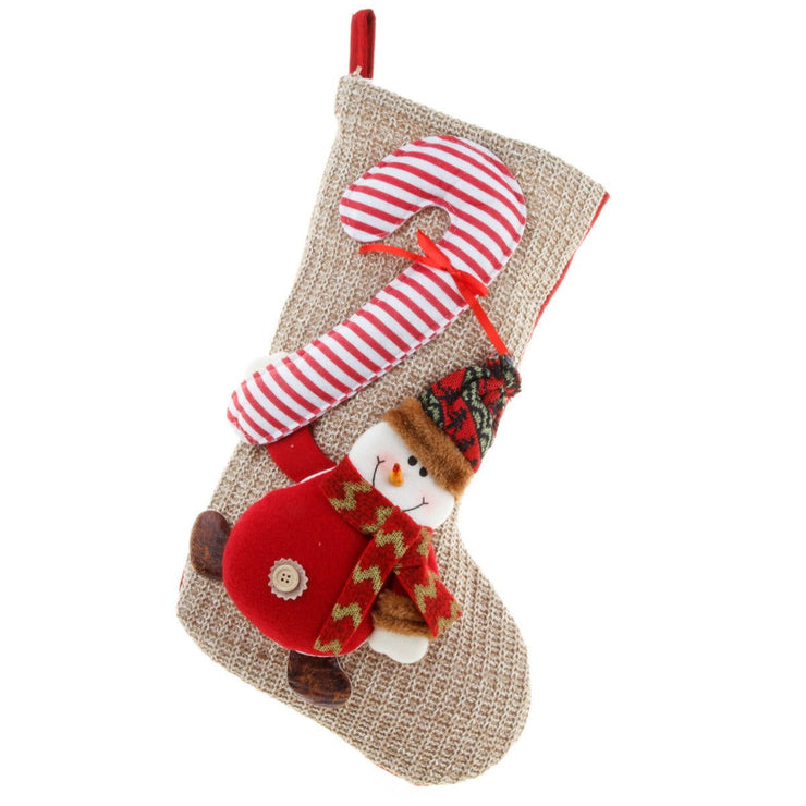 Christmas Decorations Large Knitted Knitted Knitted Socks Gift Bag Children's Candy Socks Pendant Christmas Socks - Follow yourDream