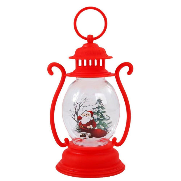 Christmas Decorations Luminous Children's Handheld Creative Small Oil Lamp Desktop Ornament New Decoration Props Hanging - Follow yourDream