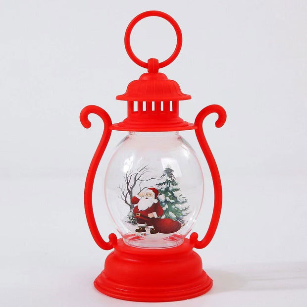 Christmas Decorations Luminous Children's Handheld Creative Small Oil Lamp Desktop Ornament New Decoration Props Hanging - Follow yourDream