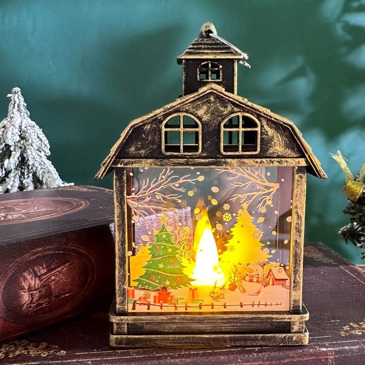 Christmas Decorations Retro Handheld Nightlight LED Ornament Christmas Tree Pendant - Follow yourDream