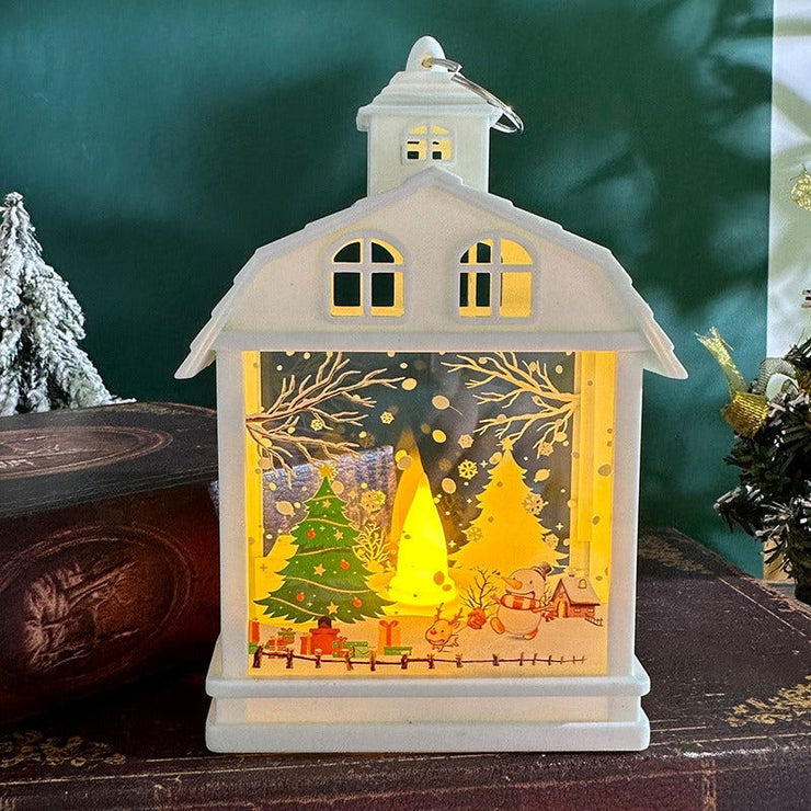 Christmas Decorations Retro Handheld Nightlight LED Ornament Christmas Tree Pendant - Follow yourDream