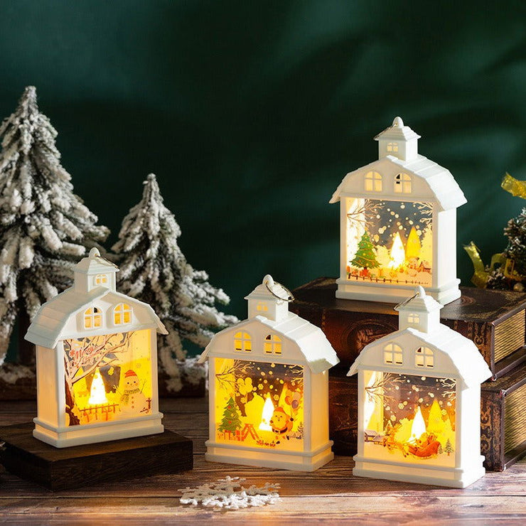 Christmas Decorations Retro Handheld Nightlight LED Ornament Christmas Tree Pendant - Follow yourDream