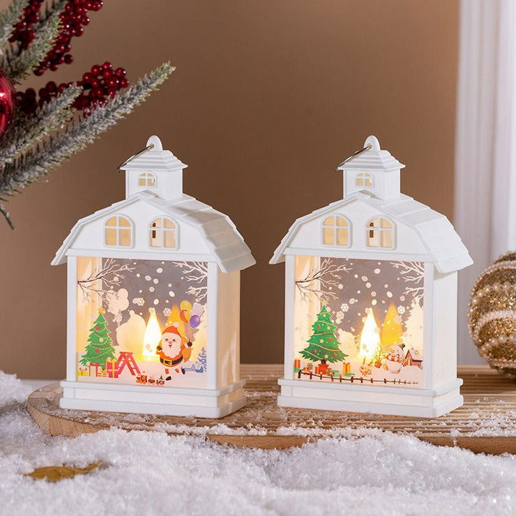 Christmas Decorations Retro Handheld Nightlight LED Ornament Christmas Tree Pendant - Follow yourDream