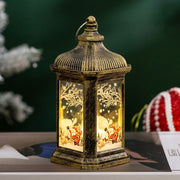 Christmas decoration supplies LED candles wind lights Christmas hanging lights hand-held retro night lights window decorations - Follow yourDream