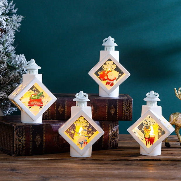 Christmas decoration supplies creative wind lights party desktop ornaments - Follow yourDream