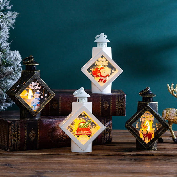 Christmas decoration supplies creative wind lights party desktop ornaments - Follow yourDream