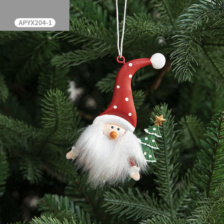 Christmas decorations, painted snowmen, Christmas pendants, Christmas tree ornaments - Follow yourDream