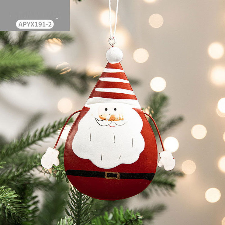 Christmas decorations, painted snowmen, Christmas pendants, Christmas tree ornaments - Follow yourDream