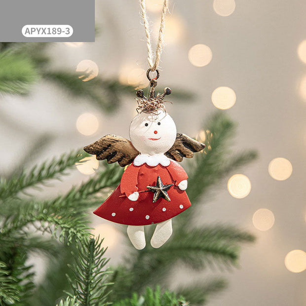 Christmas decorations, painted snowmen, Christmas pendants, Christmas tree ornaments - Follow yourDream
