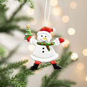 Christmas decorations, painted snowmen, Christmas pendants, Christmas tree ornaments - Follow yourDream