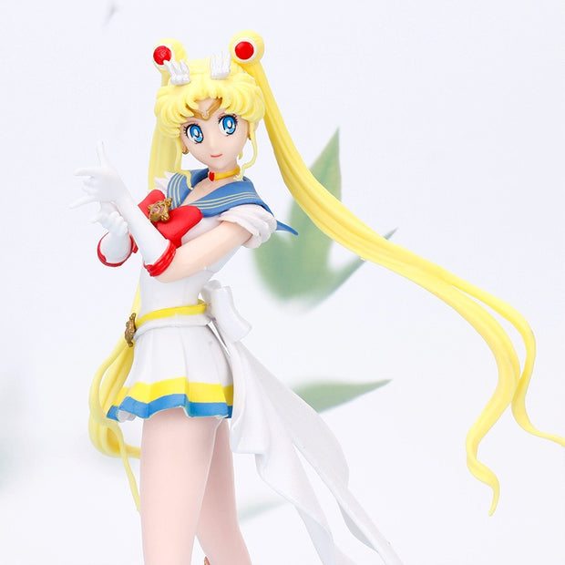 Dee Comic Society Beauty Girl Warrior Moon Hare Sailor Moon Standing Beauty Girl Handmade Anime Surrounding Model