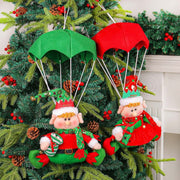 Christmas Parachute Doll Decorative Pendant Fabric Christmas Parachute Elf Showcase Christmas Tree Pendant Gift