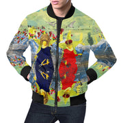 THE LAMPPOST INSTALLATION CREW VIII All Over Print Bomber Jacket for