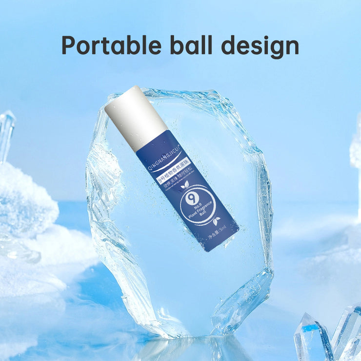 No. 9 plant fragrance roller ball soothes the momentary feeling and easily relaxes the tense head. Plant essential oil refreshes