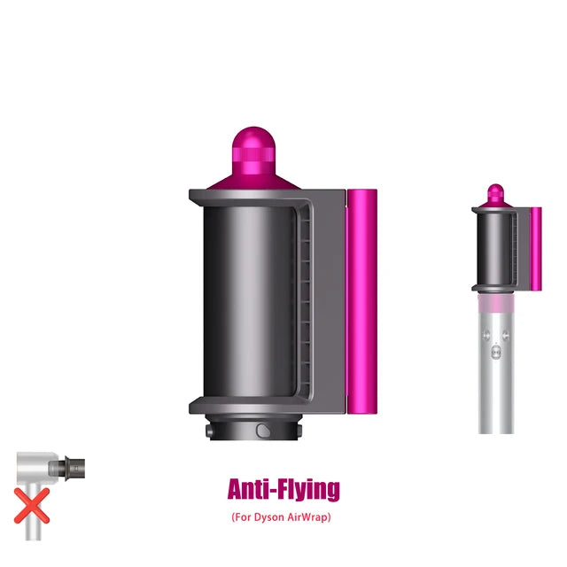 Anti-Flight Flyaway Attachment Nozzle for Dyson Airwrap Smoothing Dryer Accessories for Dyson HS05/01 Straightening Hair Nozzle