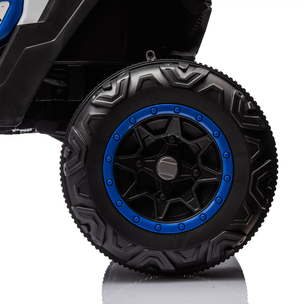 Side by Side 4x4 Ride on Off-Road Truck with Parent Remote Control, Battery Powered Electric Car - Follow yourDream