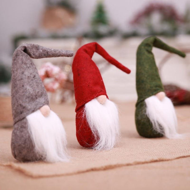 Christmas White Beard Christmas Elf Doll   Party Christmas  Decoration