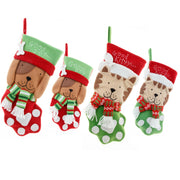 New Christmas Decoration Pendant Cat Claw Pet Candy Bag Gift Bag Cat Dog Christmas Socks Gift Bag