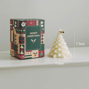 Christmas Tree Candles Custom Decorative Handmade Home Fragrance Soy Wax Candle Aromatic Candles for Gift