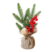 New Christmas Decorations Mini Christmas Tree Window Display Desktop Atmosphere Decoration Potted Christmas Tree