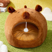 Toast bread pet cat bed open semi closed autumn and winter warm cat bed dog bed cat bed