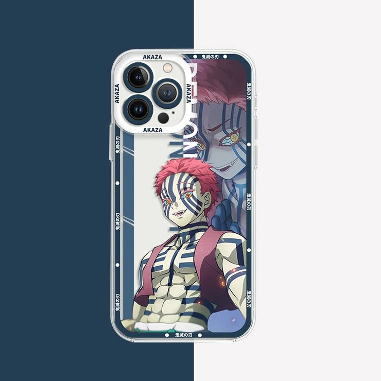 Ghost Slayer Phone Case Suitable for 15 Apple 14 Transparent iPhone 13 Pro Anime