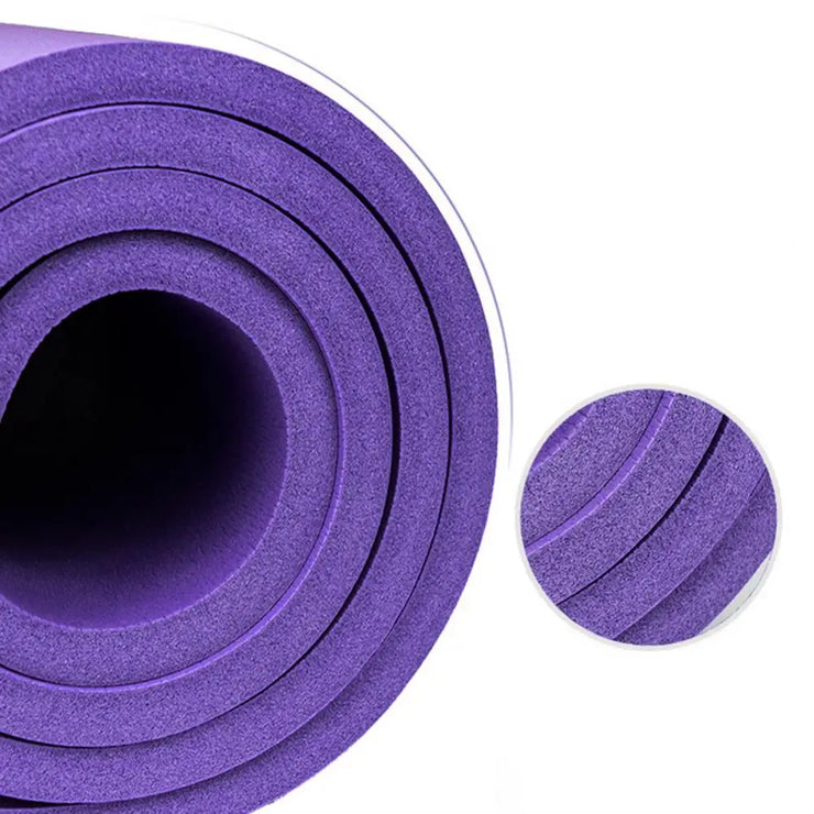 Yoga Mat Anti-slip Thicken NBR Gym Home Fitness Exercise Sports Yoga Pilates Mat Carpet Fitness Environmental Gymnastics Mats