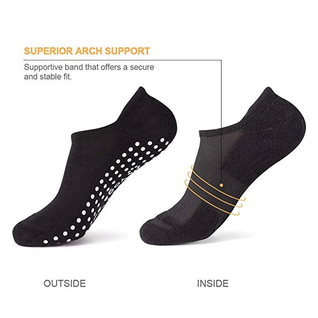 Yoga Socks Professional Anti Slip Socks Woman Sport Sweat-absorbent Breathable Pilates Socks Gym Fitness Sports Cotton Socks