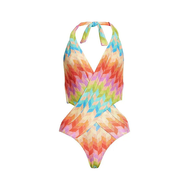 Push Up Women Bikini Skirt Floral Printed Bikini - Follow yourDream