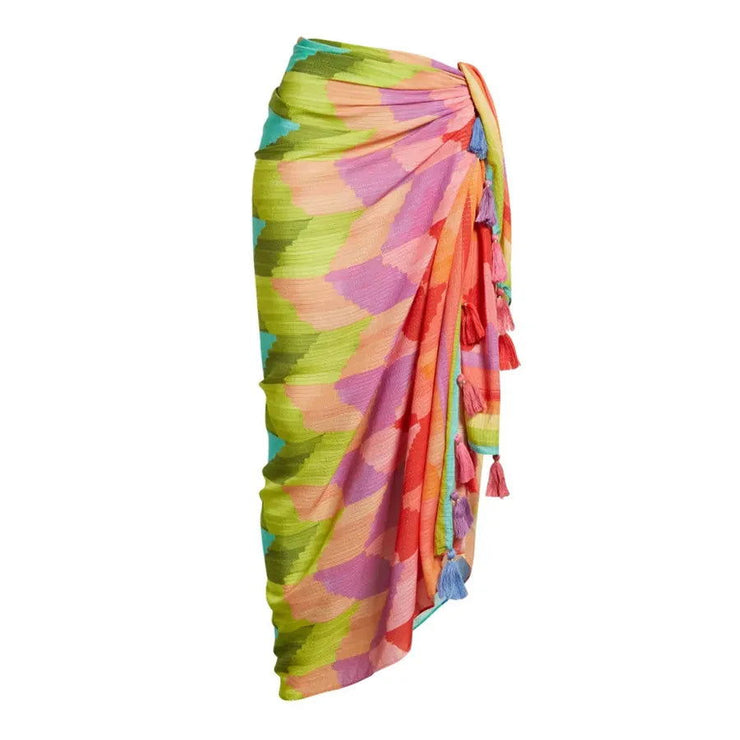 Push Up Women Bikini Skirt Floral Printed Bikini - Follow yourDream