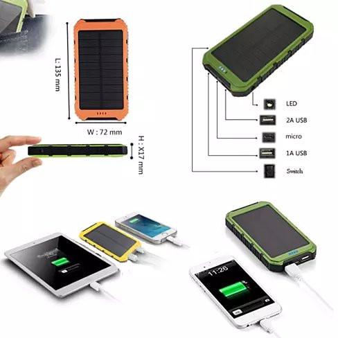 Roaming Solar Power Bank Phone or Tablet Charger - Follow yourDream