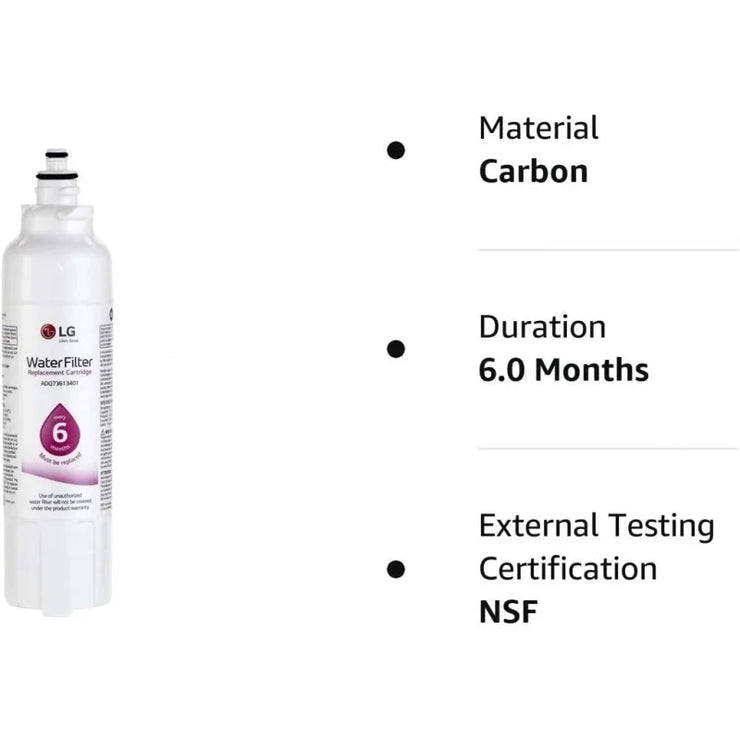 Water Filter Replace For LT800P Refrigerator Water Dispenser、ADQ73613401、ADQ75795104、Kenmore 9490、ADQ73613408(1-5Pack) - Follow yourDream