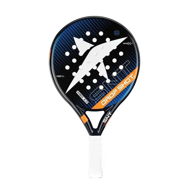 2024 New Carbon Fiber Padel Tennis Racket Rough Surface Diamond Shape High Balance EVA SOFT Memory Sports Paddle Racquet