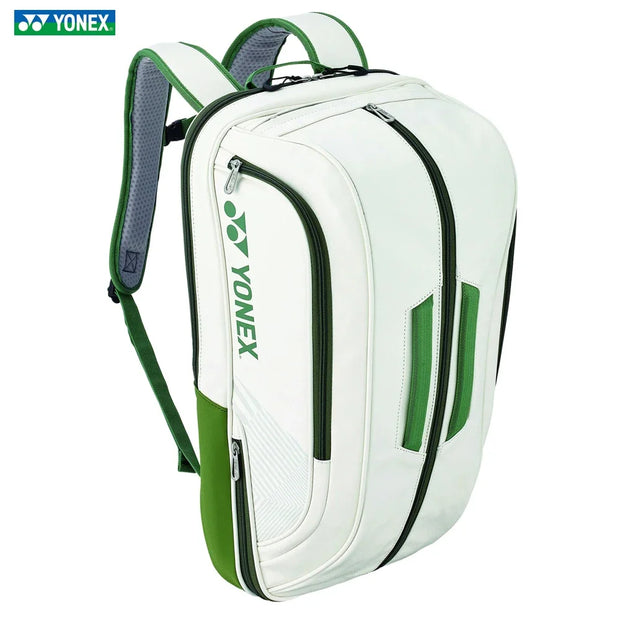 YONEX-Mochila Deportiva De Alta Calidad Para Raqueta De Bádminton, Bolso De Hombro De Cuero Para Tenis, 4-6 Piezas, Ajuste Multi