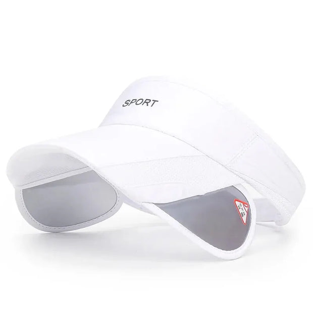 New Summer Outdoor Sport Casual Sports Empty Cap Men's Fishing Widened Pull-Out Brim Sunshade Sun Protection Hat Women