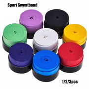 1/2/3pcs Dry Tennis Racket Grip Anti-skid Sweat Absorbed Wraps Taps Badminton Grips Racquet Vibration Overgrip Sweatband Sports