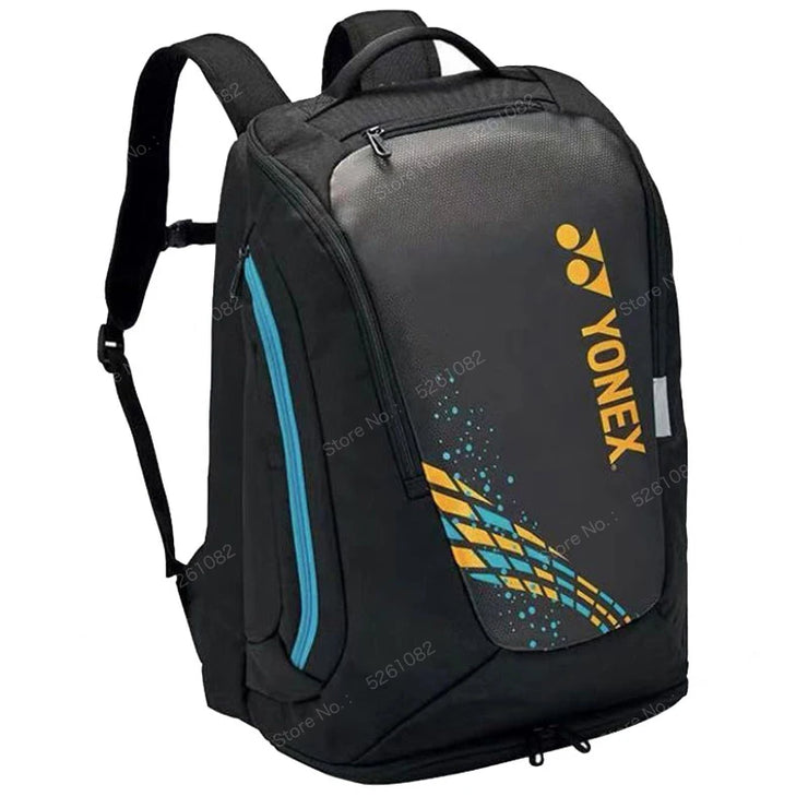 Highly Recommend Yonex Badminton Racket Backpack Holds Up To 3 Racquets For Women Men Sports Bag