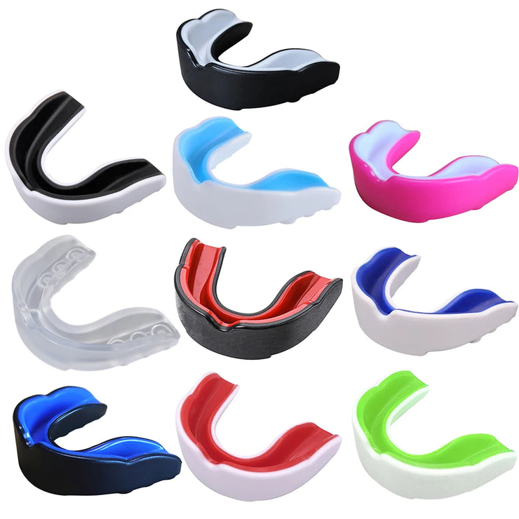 Mouth Guard Adults Junior Mouth Guard Sports Mouthguard for Football Wrestling Hockey Lacrosse Boxing for Contact Combat Sport