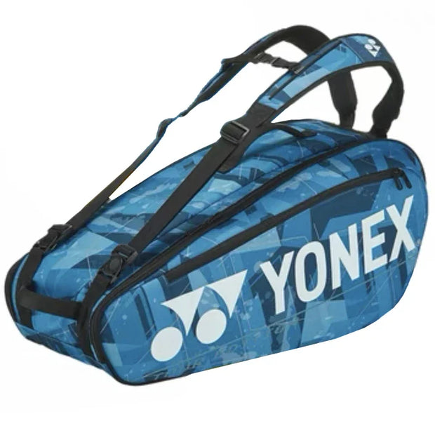 YONEX Ergonomic Design Tennis Backpack PU Large Racquet Bag Max 12pcs Rackets Badminton Bag for Training Equipment